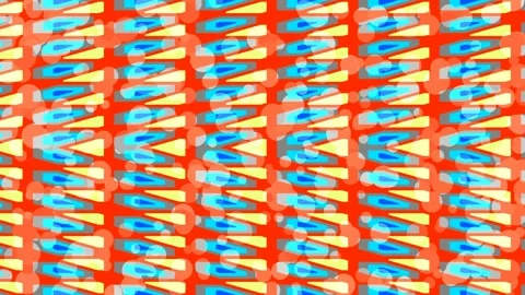 Modern psychedelic abstract background texture with vivid geometric lines Stock Footage 336882133