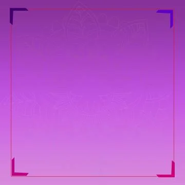 Modern Purple Empty Frame With Light Pattern Template Illustrazione stock