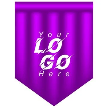 Modern Purple Gradient Logo Design Template 스톡 일러스트