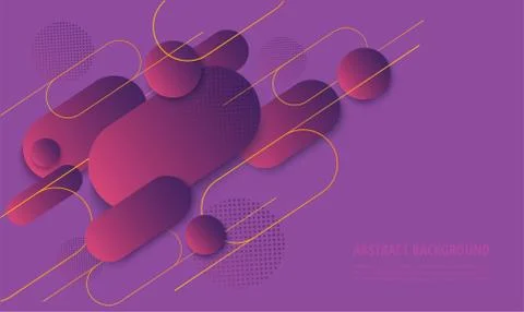 Modern purple gradient trendy background Stock Illustration