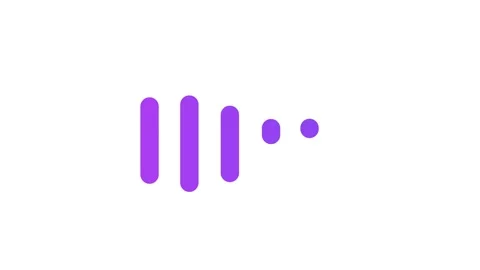 Modern purple loading bar Animated bar waiting to load data on the applicatio Video stock 256216464