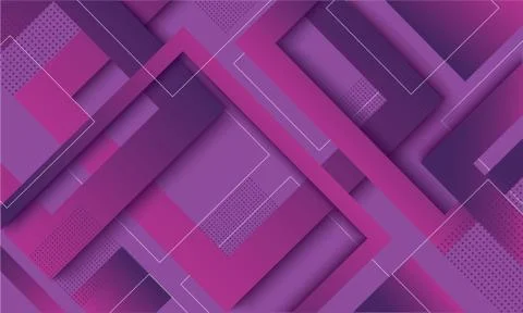Modern purple square gradient trendy background Stock Illustration