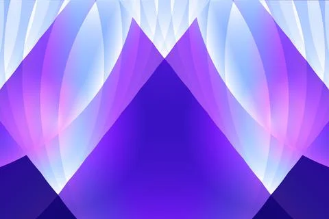 Modern purple violet pink gradient vector background soft wave geometric Stockillustratie