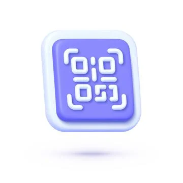 Modern qr code, great design for any purposes. Computer technology concept 스톡 일러스트