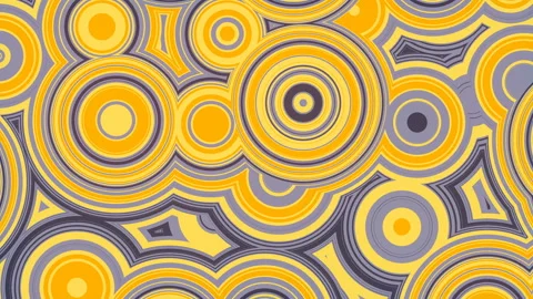 Modern radio waves pattern geometric background. 3d rendering loop animation 4K 스톡 동영상 159784244