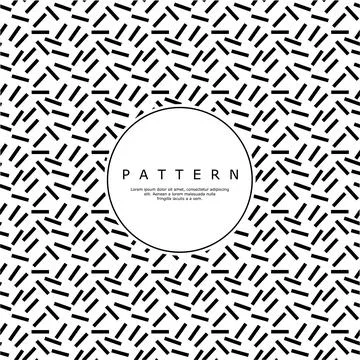 Modern random line abstract seamless pattern design. Lines repeat pattern vector Illustrazione stock