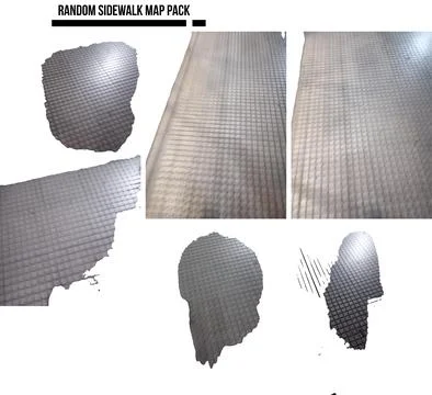 Modern Random Pack Drawings Inspired Multi Unique Texture Pack Shiny Blurry.. Stock Illustration