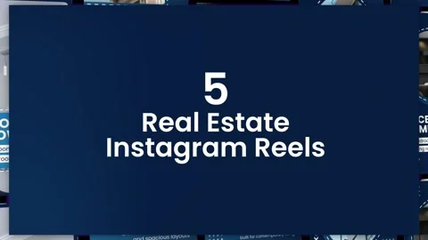 Modern Real Estate Instagram Reels After Effects stock