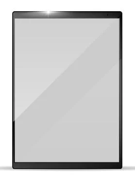 Modern realistic tablet pc. Tablet Mockup. Vector illustration. Stock-Illustration