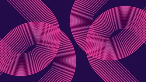 Modern Red Abstract Half Circle Lines Vector Background Stock Illustration