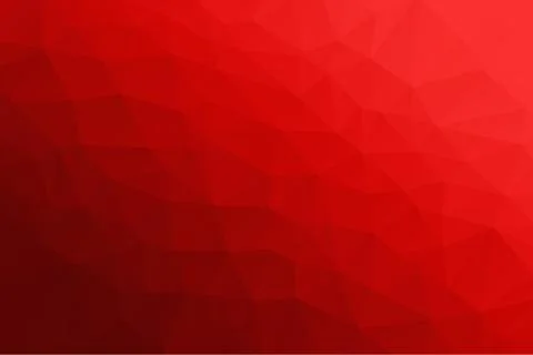 Modern Red Abstract Low Poly Geometric Gradient Polygonal Background Vector Stock Illustration