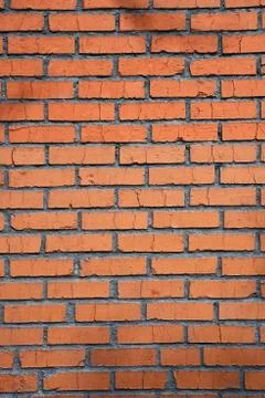 Modern red brick wall background Stock Photos
