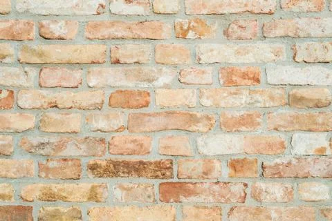 Modern red brick wall texture pattern background. Stock Photos