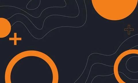 Modern red geometric on background. Stock Illustration