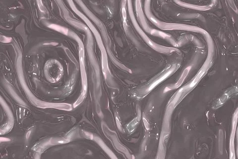 Modern red smooth shiny metal pulsation digital art background or texture Stock Illustration