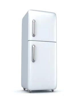 Modern refrigerator. Stock Illustration