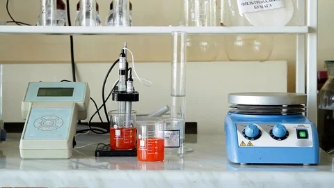 Modern research laboratory. Stock Footage 127321065