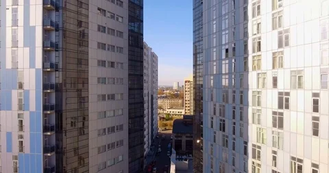 Modern residential complex Video stock 97888127