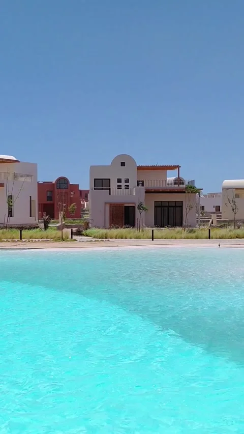 A modern residential complex Stock Footage 336230261