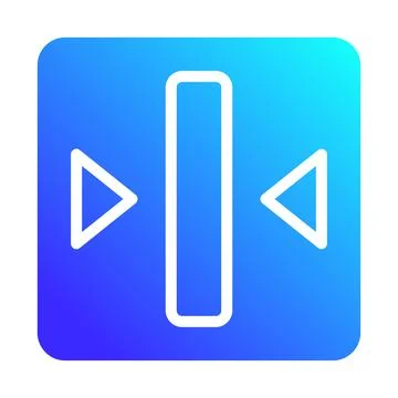 Modern Resize Icon Symbol for User Interface Stock Illustration
