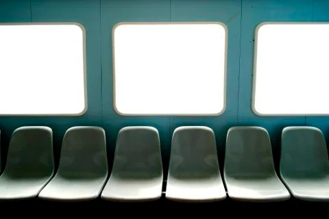 Modern retro interior design Stock Photos