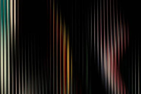 Modern ribbed abstract background with dark gradient texture and colorful 스톡 일러스트