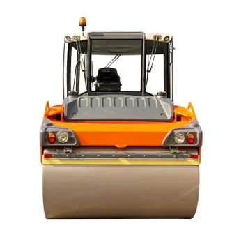 Modern road roller Stock Photos