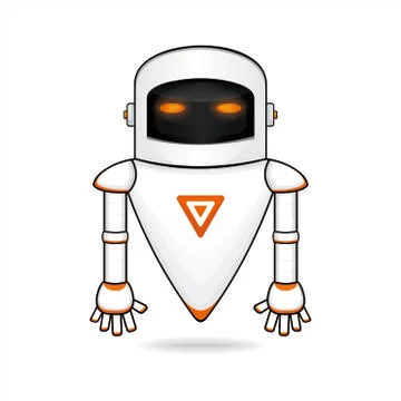 Modern Robot Stock Illustration