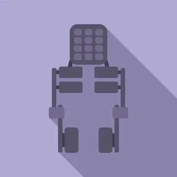 Modern robot working with artificial intelligence Stockillustratie