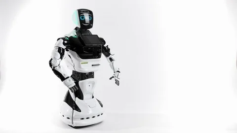 Modern Robotic Robot in Stock Video Pond5