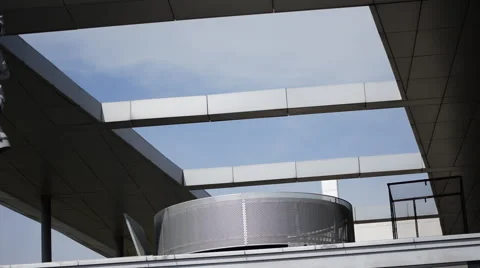 Modern Rooftop Stock Footage 49953317