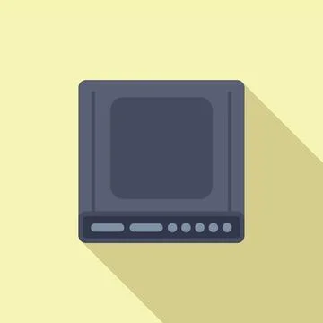 Modern router providing high speed internet connection Stock Illustration