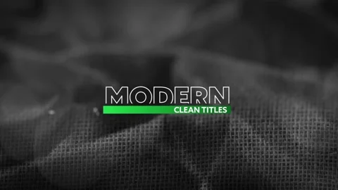 Modern Rustic Titles ~ After Effects Template #142113312