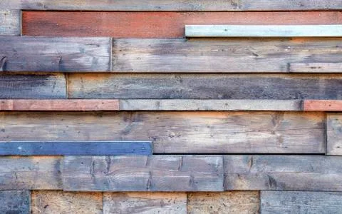 Modern rustic wall. Stock Photos