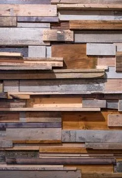 Modern rustic wall. Stock Photos