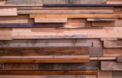 Modern rustic wall. Stock Photos