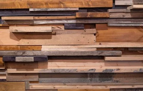 Modern rustic wall. Stock-Fotos