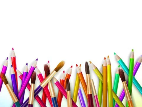 Modern school background with copyspace. EPS10 Stock Illustration