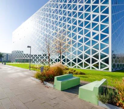 Modern school building Fotos de archivo