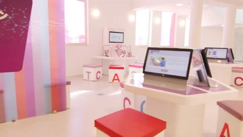 Modern science and genetic laboratory Stock Footage 236362898