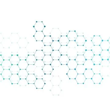 Modern science banners. Molecule structure of DNA and neurons Stock Illustration