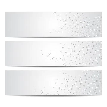 Modern science banners. Molecule structure of DNA and neurons Illustrazione stock