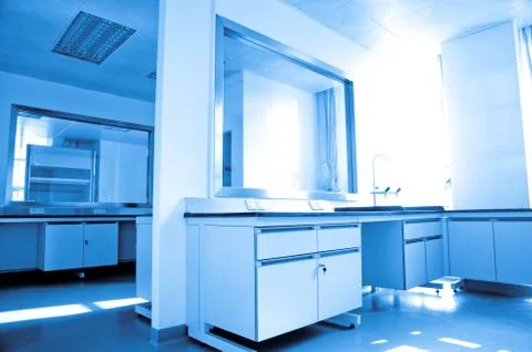 Modern science laboratory Stock Photos