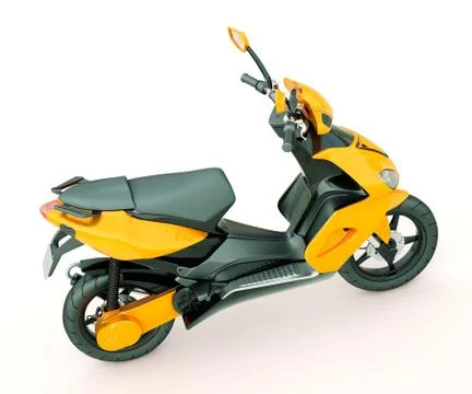 Modern scooter Stock Illustration