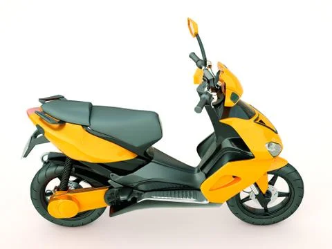Modern scooter Stock Illustration