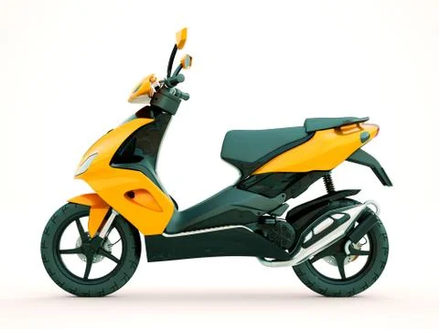 Modern scooter Stock Illustration