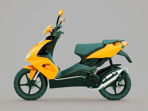 Modern scooter Stock Illustration