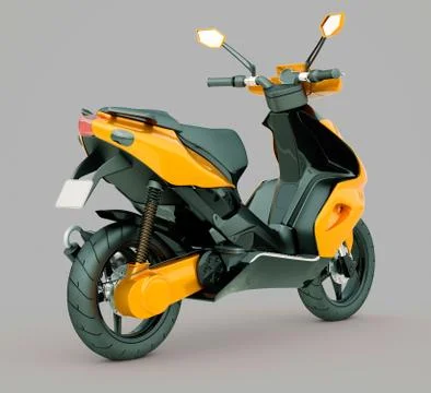 Modern scooter 스톡 일러스트