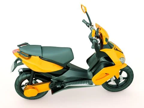 Modern scooter Stock Illustration