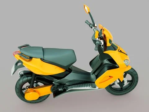 Modern scooter Stockillustratie